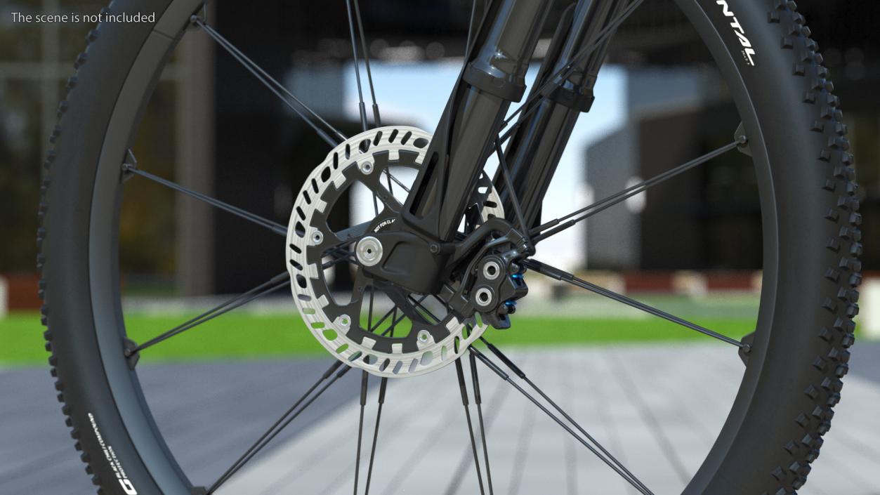 3D model Porsche eBike Cross Black