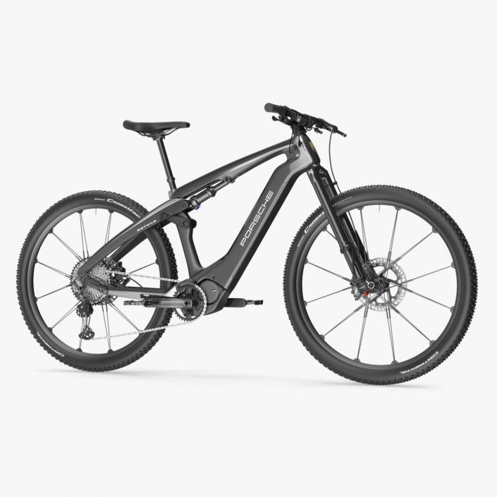 3D model Porsche eBike Cross Black