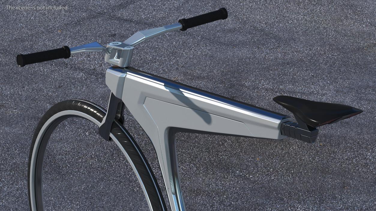 Futuristic Electric Bicycle 3D