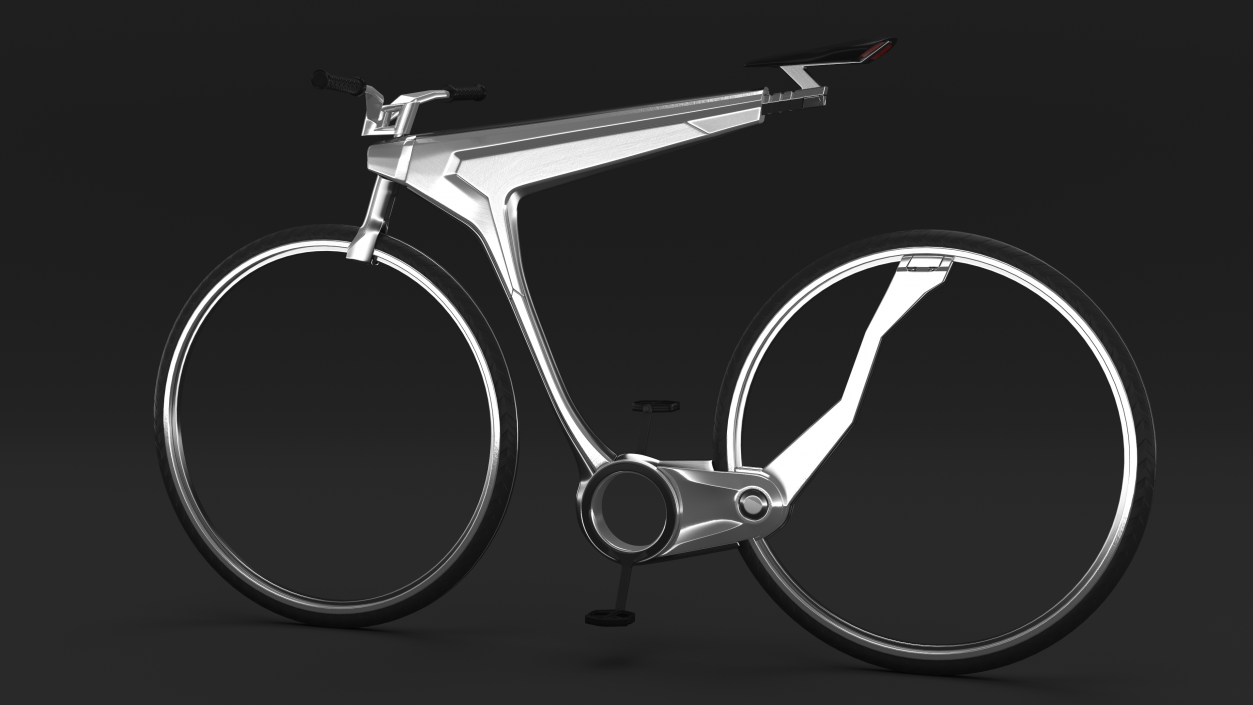 Futuristic Electric Bicycle 3D