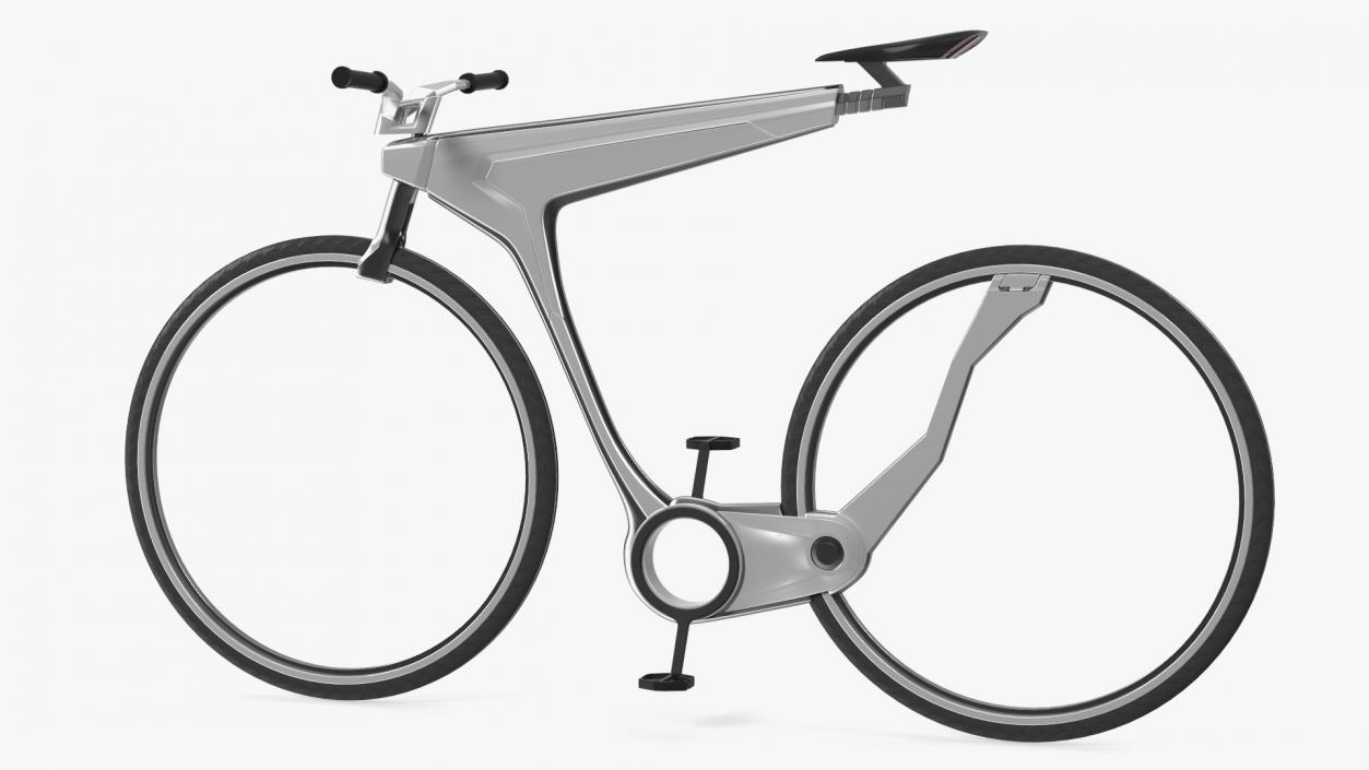 Futuristic Electric Bicycle 3D