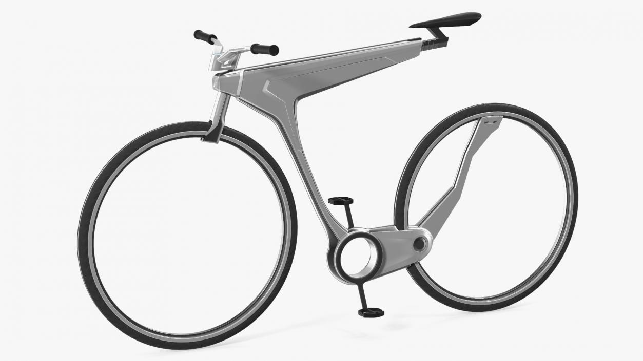 Futuristic Electric Bicycle 3D