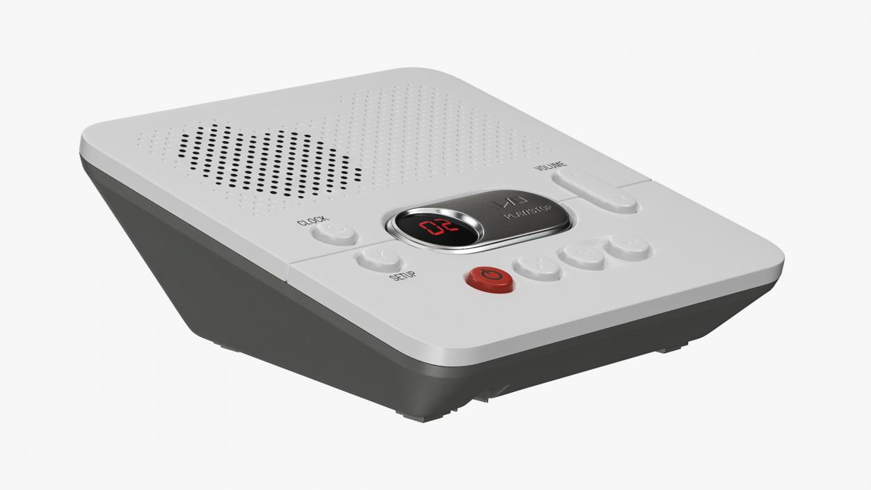 3D model Digital Answering Machine