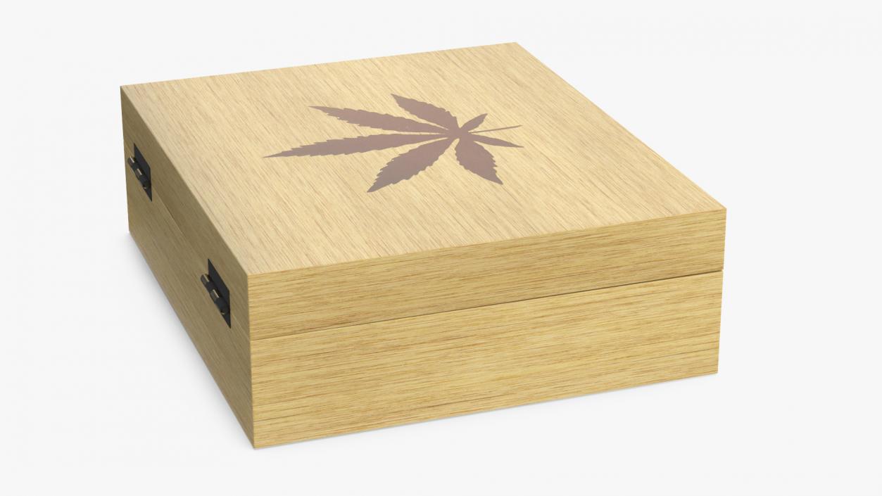 3D model Leira Cannabis Cigars Box Open