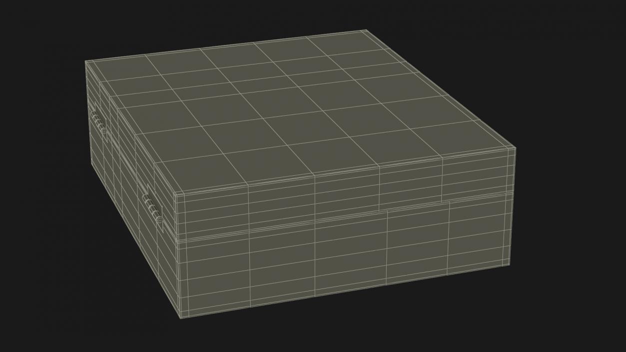 3D model Leira Cannabis Cigars Box Open