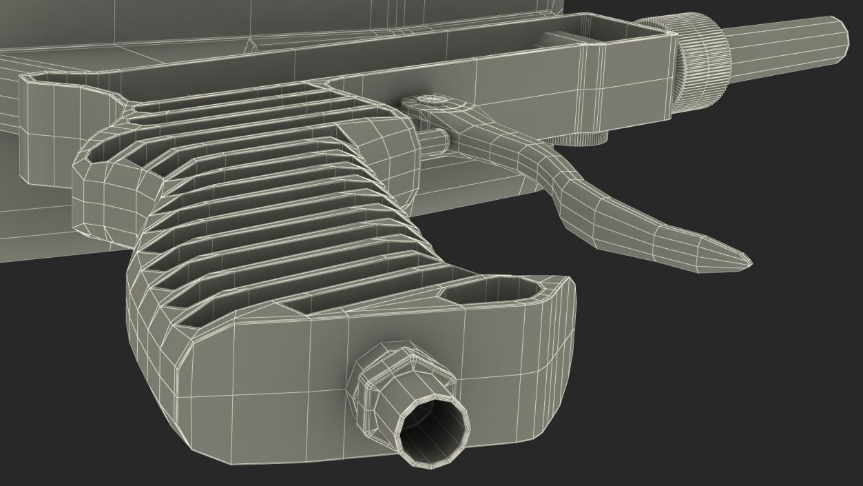 3D model Lematec Sand Blaster Gun Black