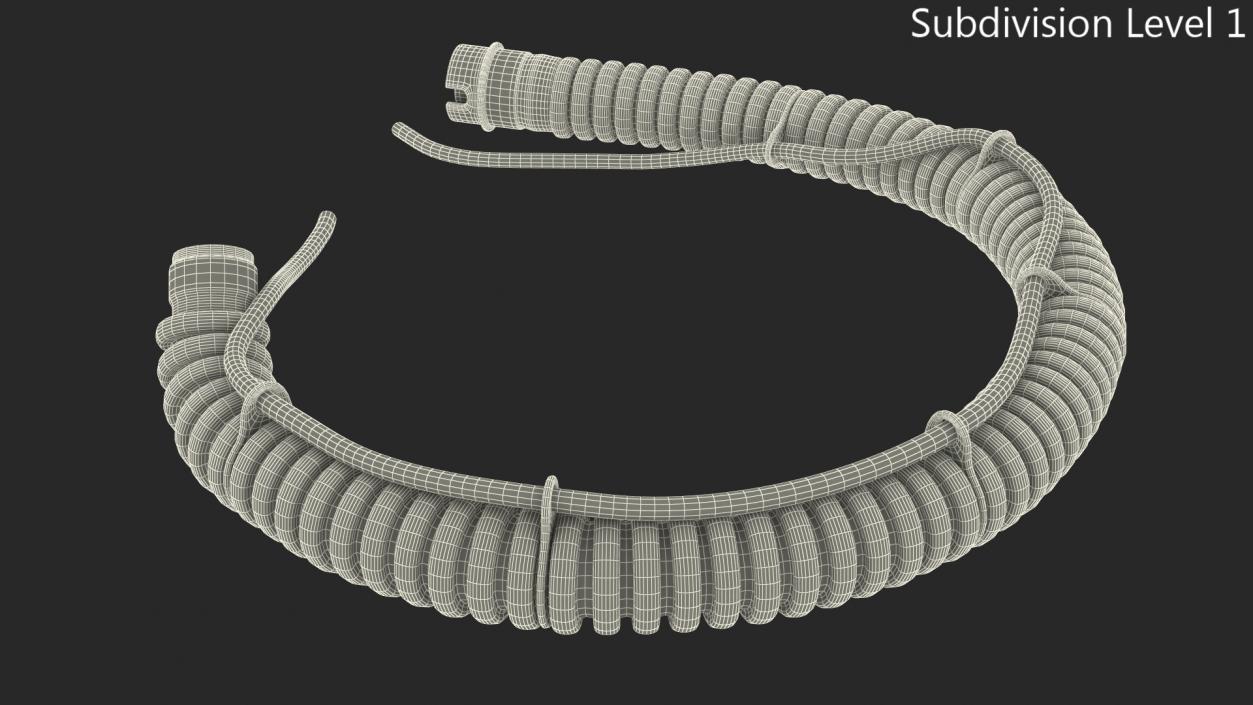 3D Helmet Vent Hose