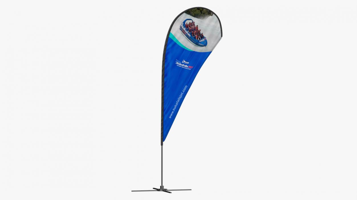 3D Promotional Feather Flag Banner