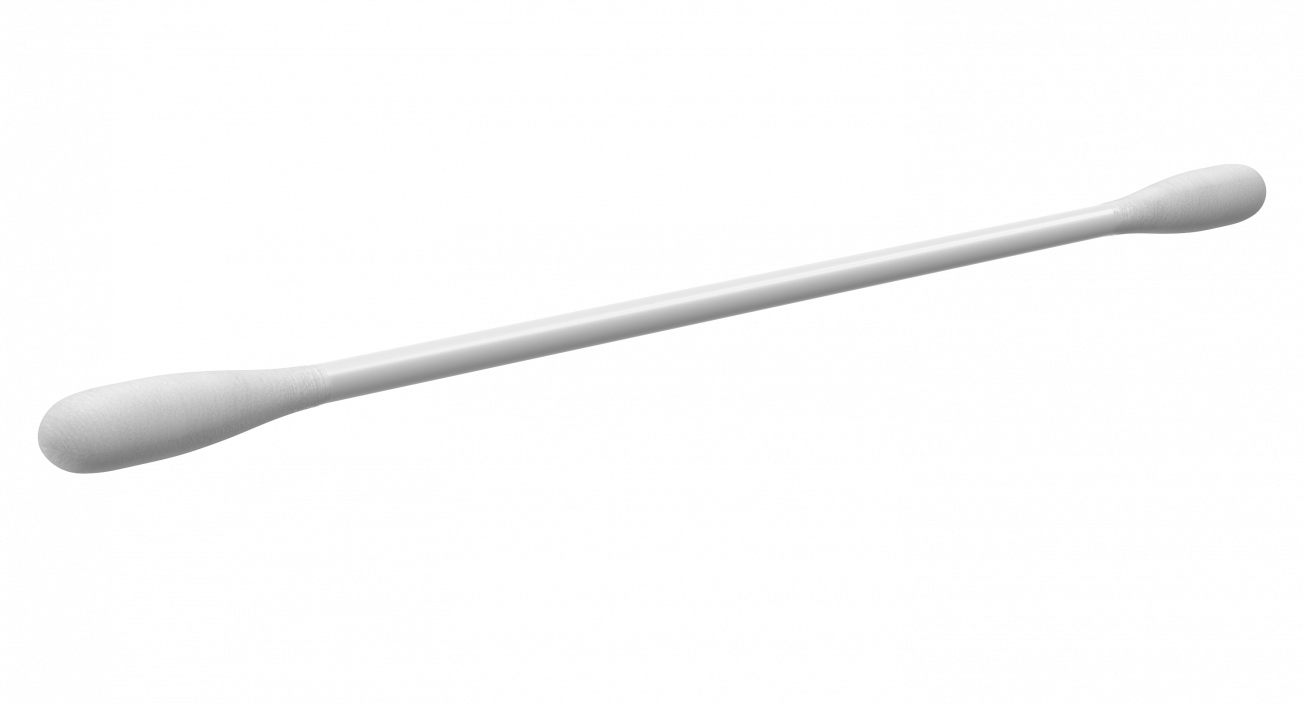 Cotton Swab Plastic 3D model