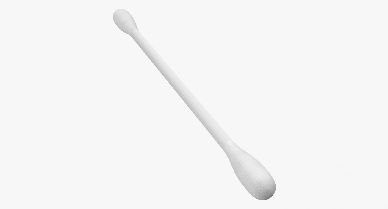 Cotton Swab Plastic 3D model