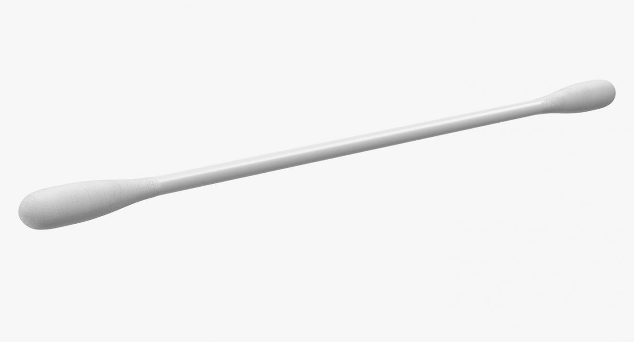 Cotton Swab Plastic 3D model