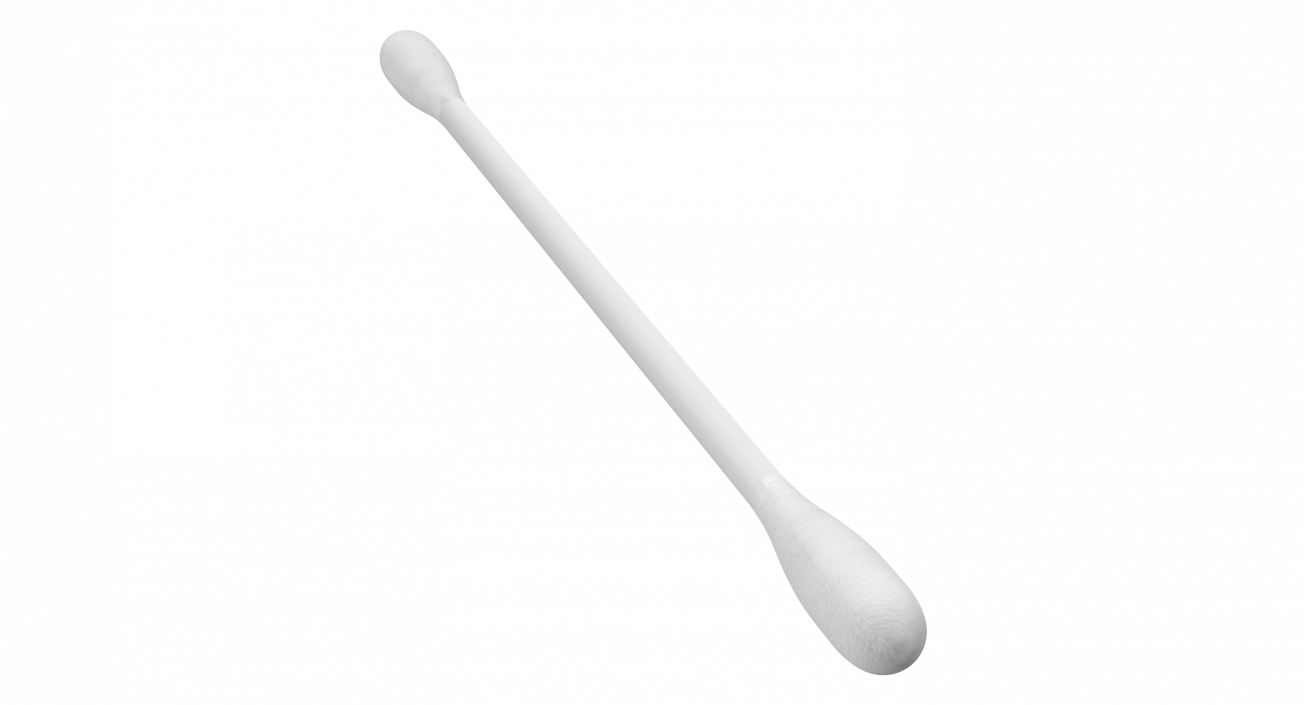 Cotton Swab Plastic 3D model