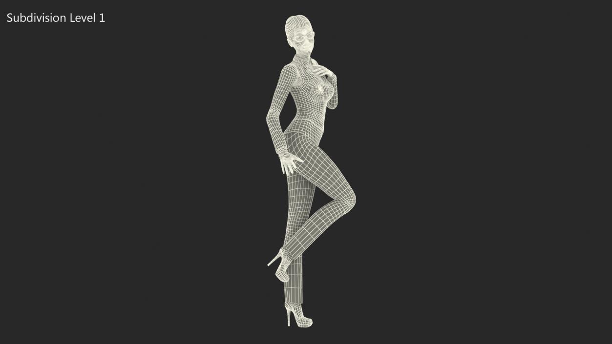 Business Woman 3D model