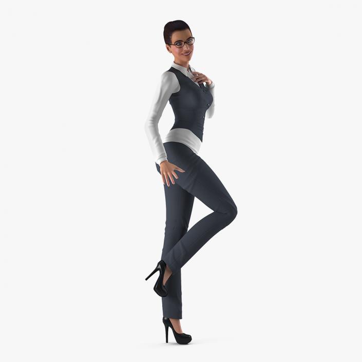 Business Woman 3D model