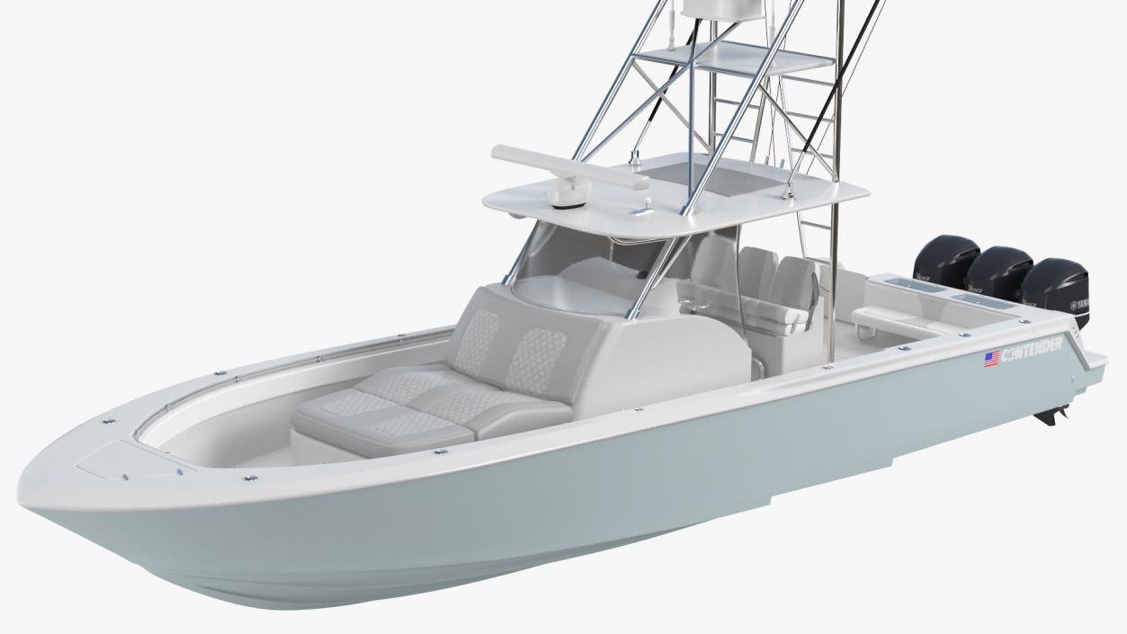 Contender 39 FA Sport Fishing Boat 3D model