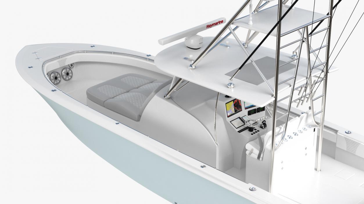 Contender 39 FA Sport Fishing Boat 3D model