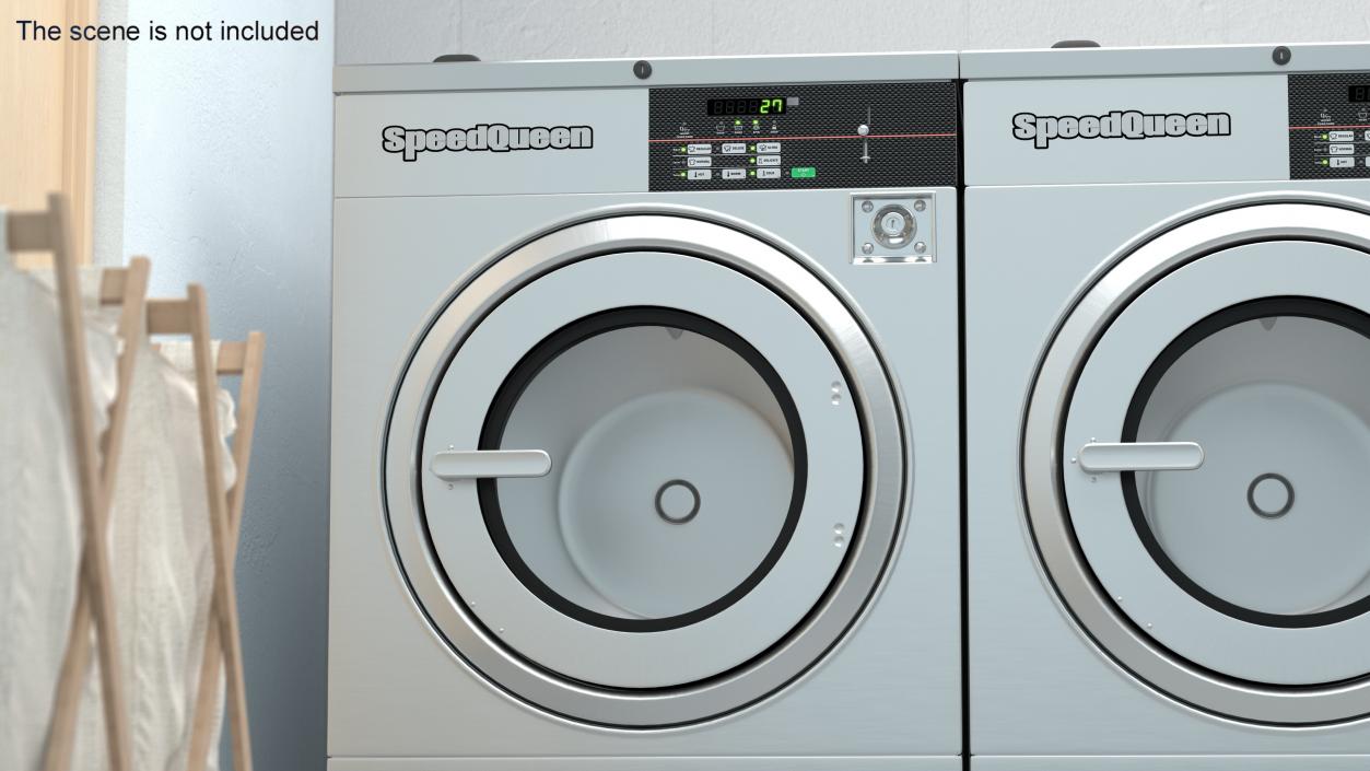 3D model Speed Queen SCT060 Hardmount Washer-Extractor