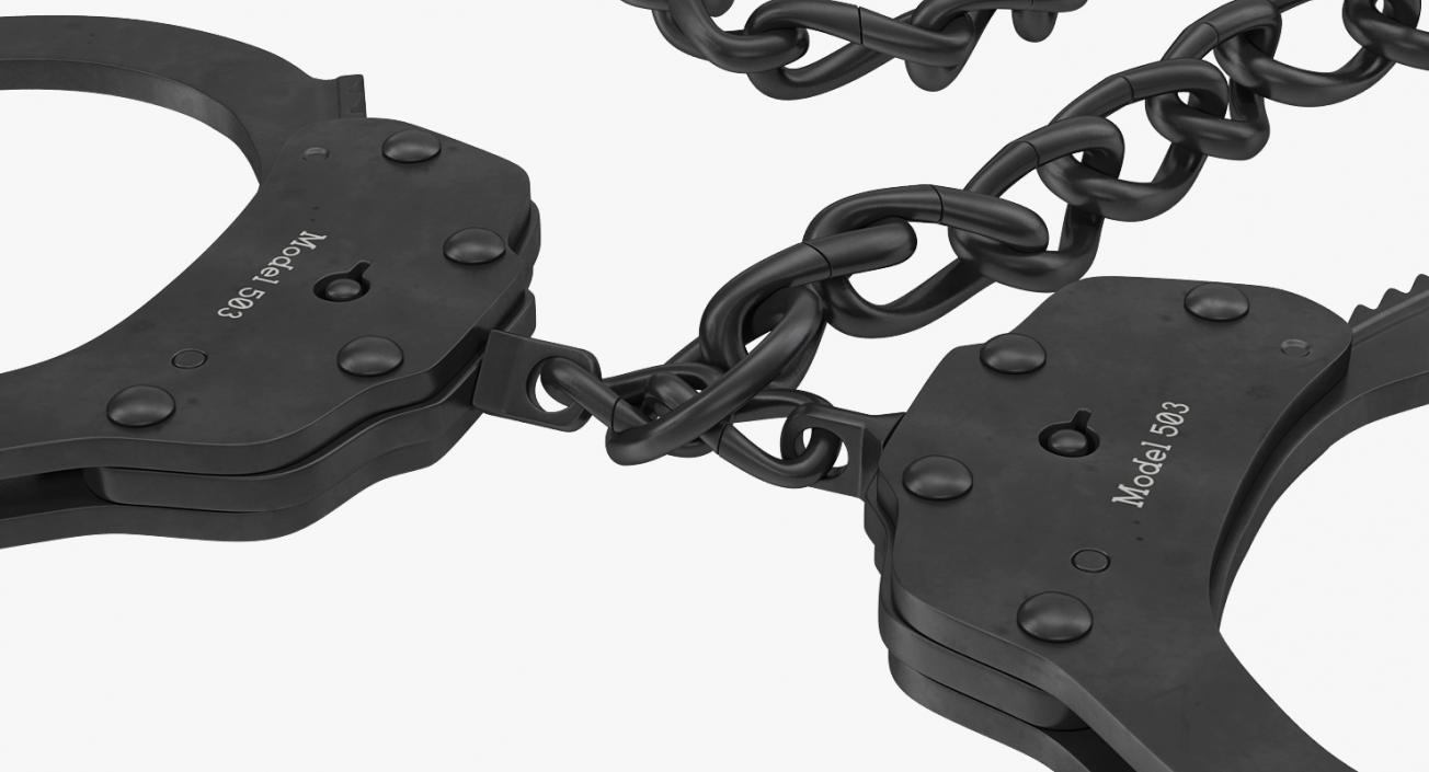 3D Handcuffs and Leg Irons model