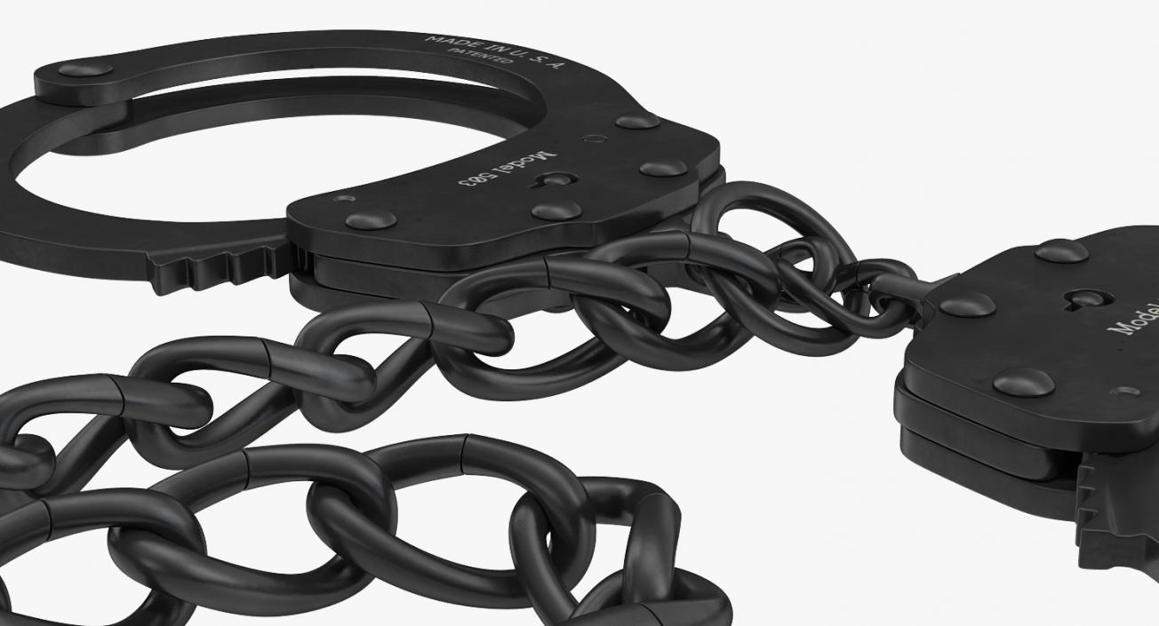 3D Handcuffs and Leg Irons model