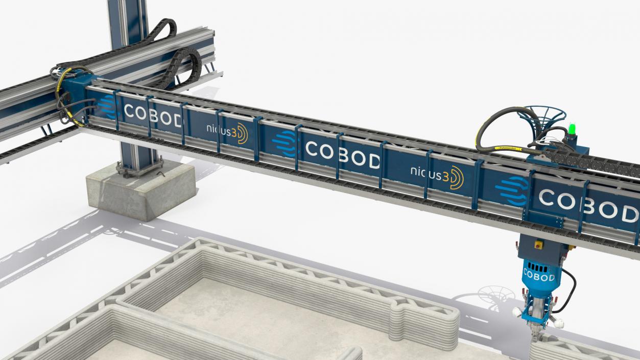 Starting Printing of the Building Module 2 3D