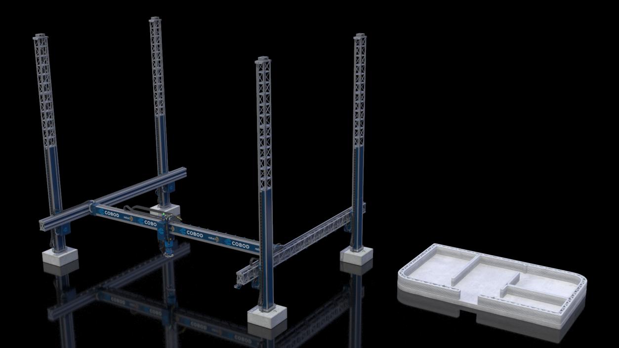 Starting Printing of the Building Module 2 3D