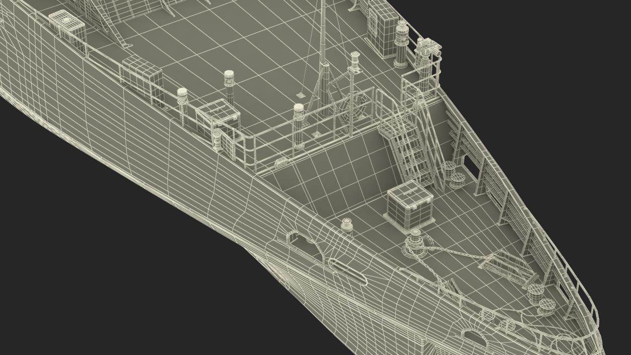 3D model Australian Cape Class Patrol Vessel