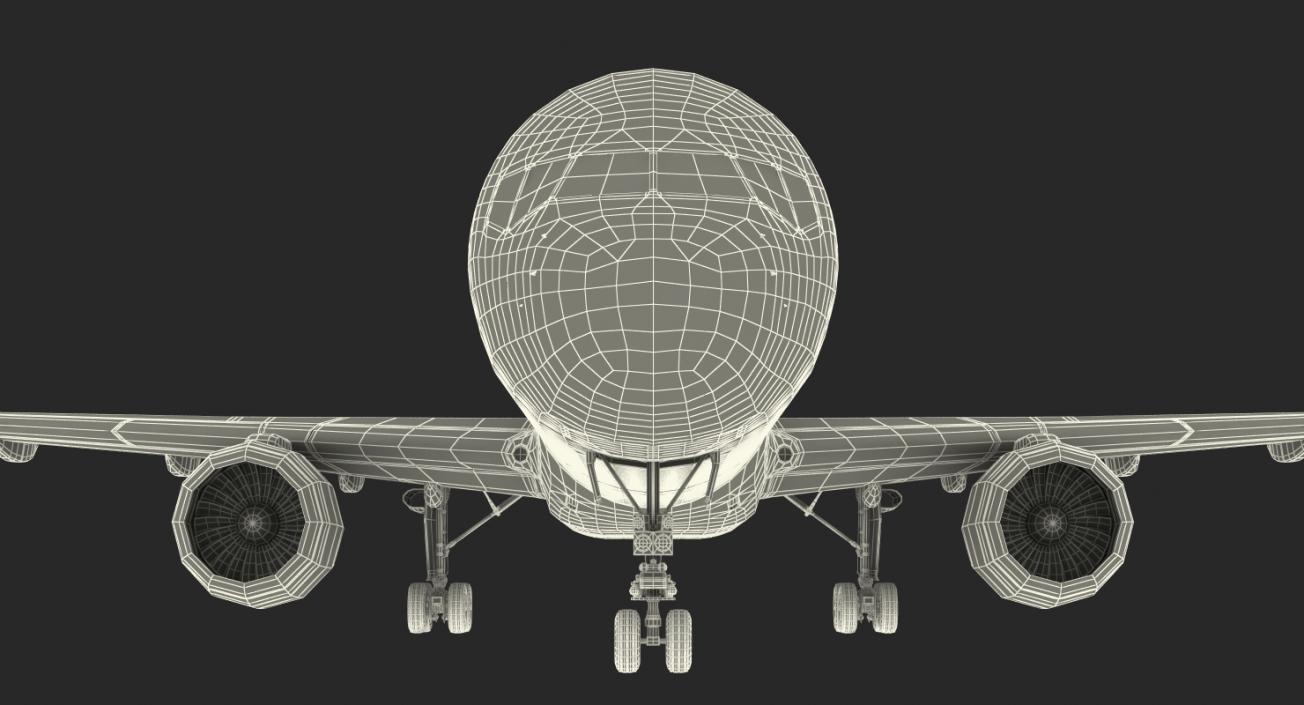 Boeing 757-300 Generic Rigged 3D model