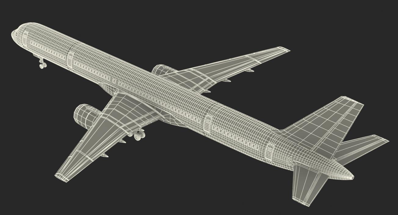 Boeing 757-300 Generic Rigged 3D model