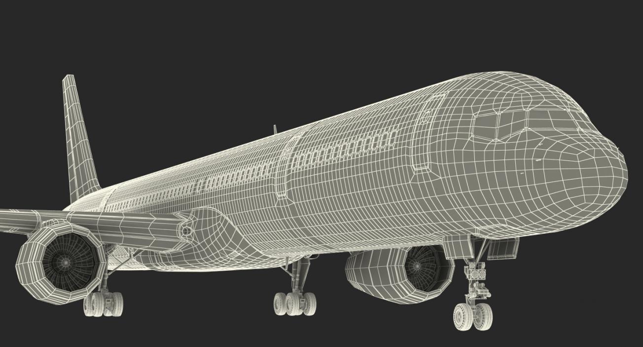 Boeing 757-300 Generic Rigged 3D model