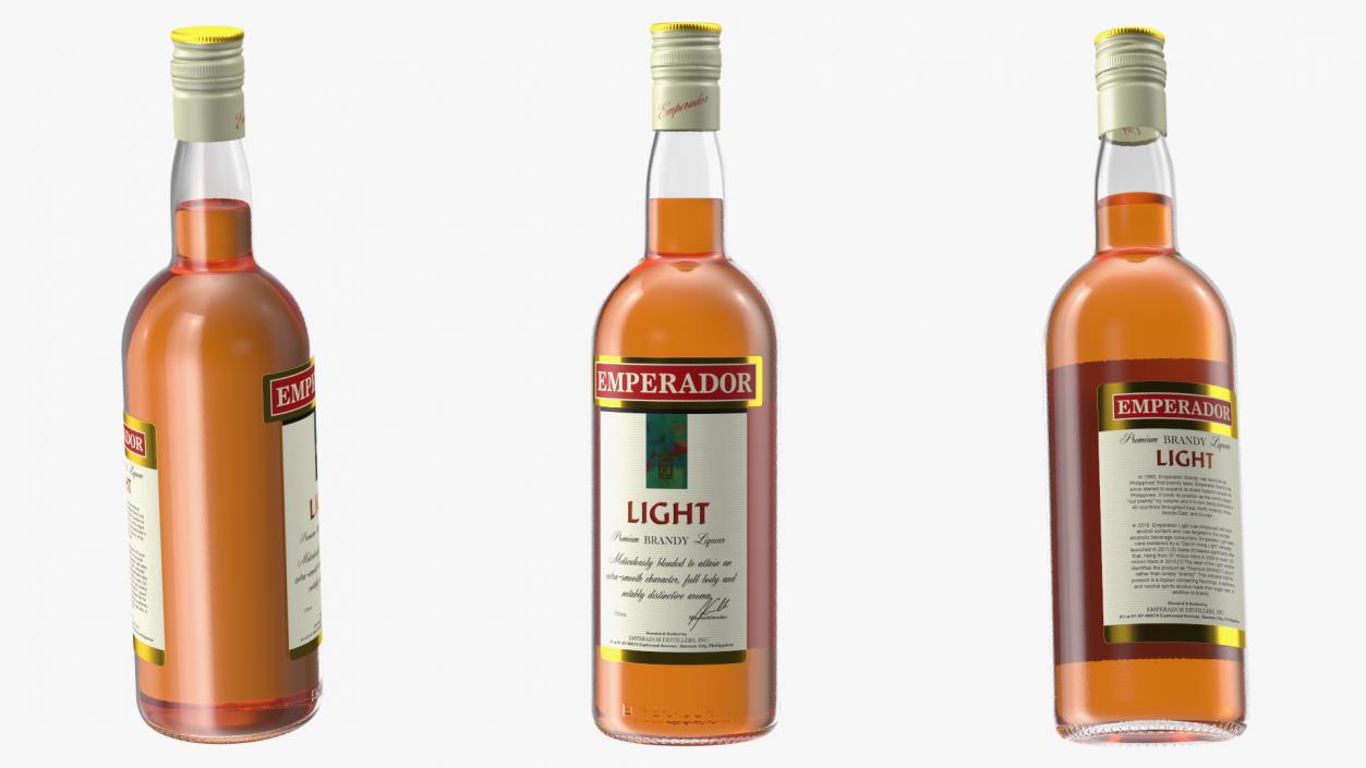 Brandy Emperador Light 3D