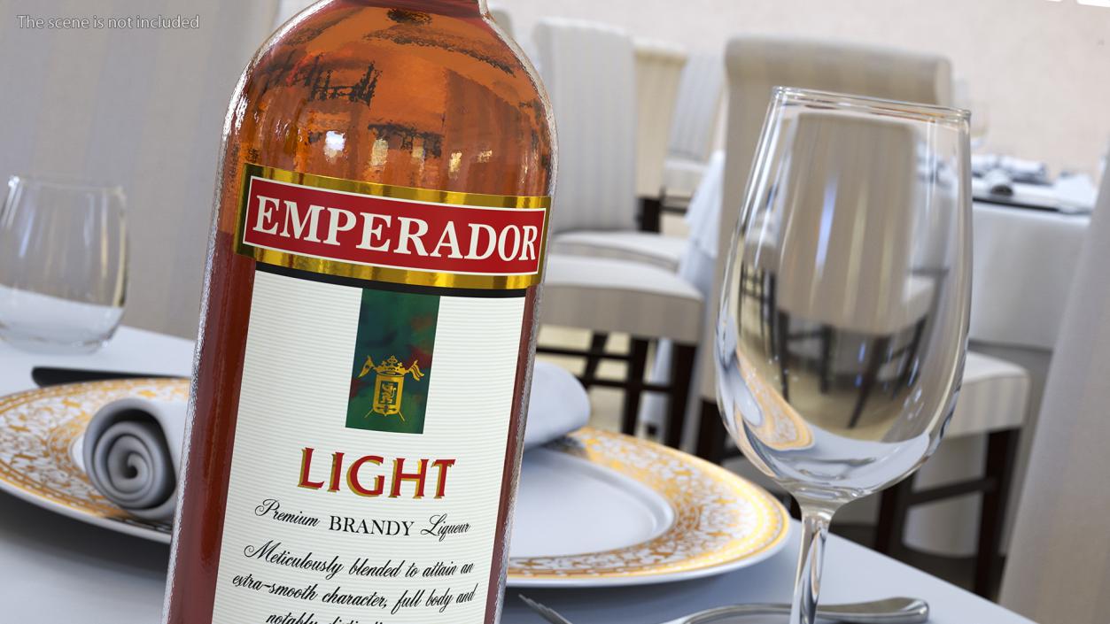 Brandy Emperador Light 3D