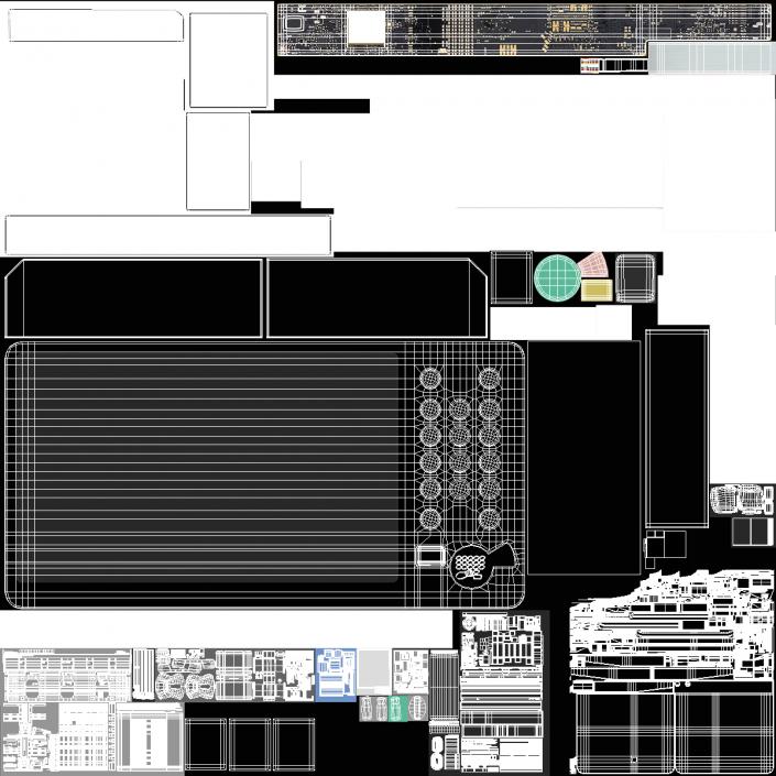 3D model Multifunction Copier