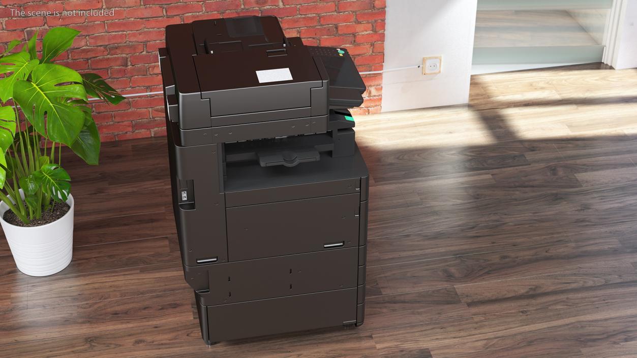 3D model Multifunction Copier