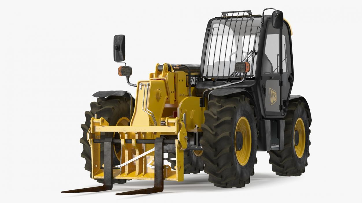 Telehandler JCB 535 3D model