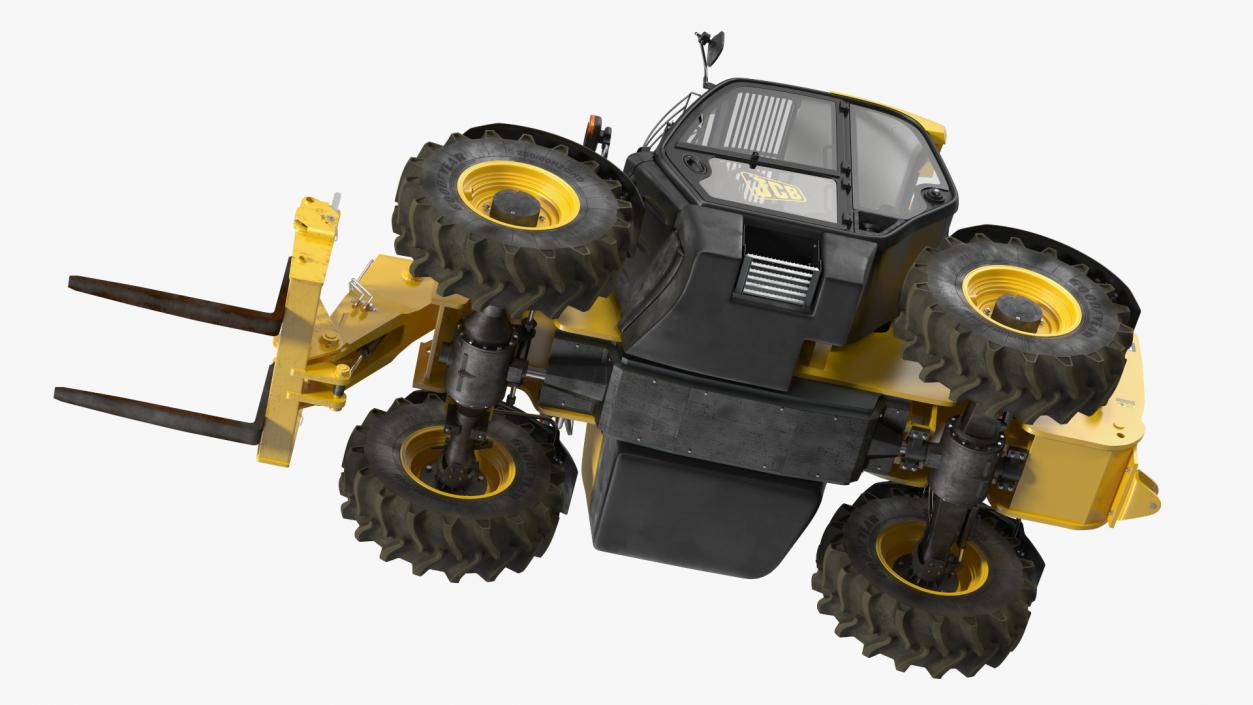 Telehandler JCB 535 3D model