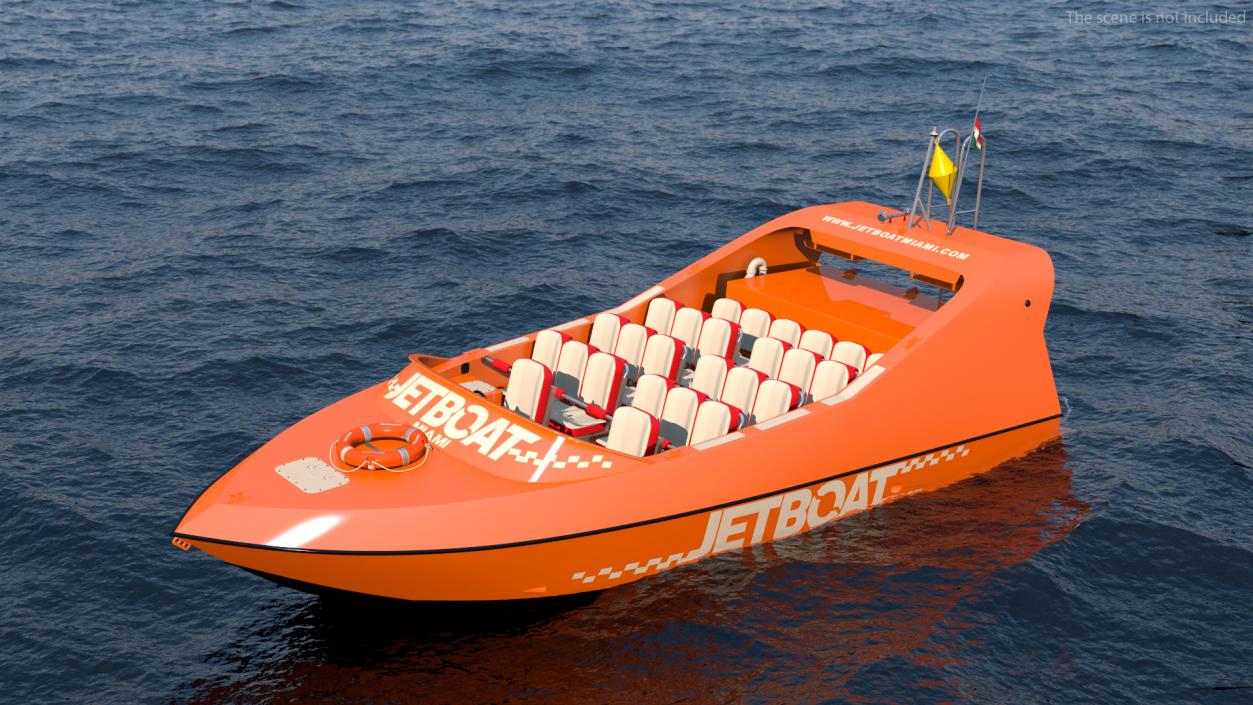 3D Moggaro 950 WJ Adrenalin Boat Orange