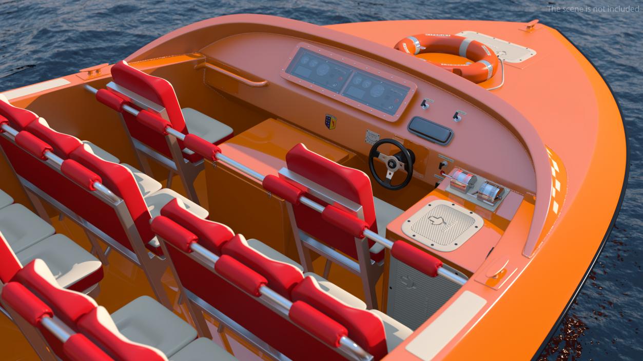 3D Moggaro 950 WJ Adrenalin Boat Orange