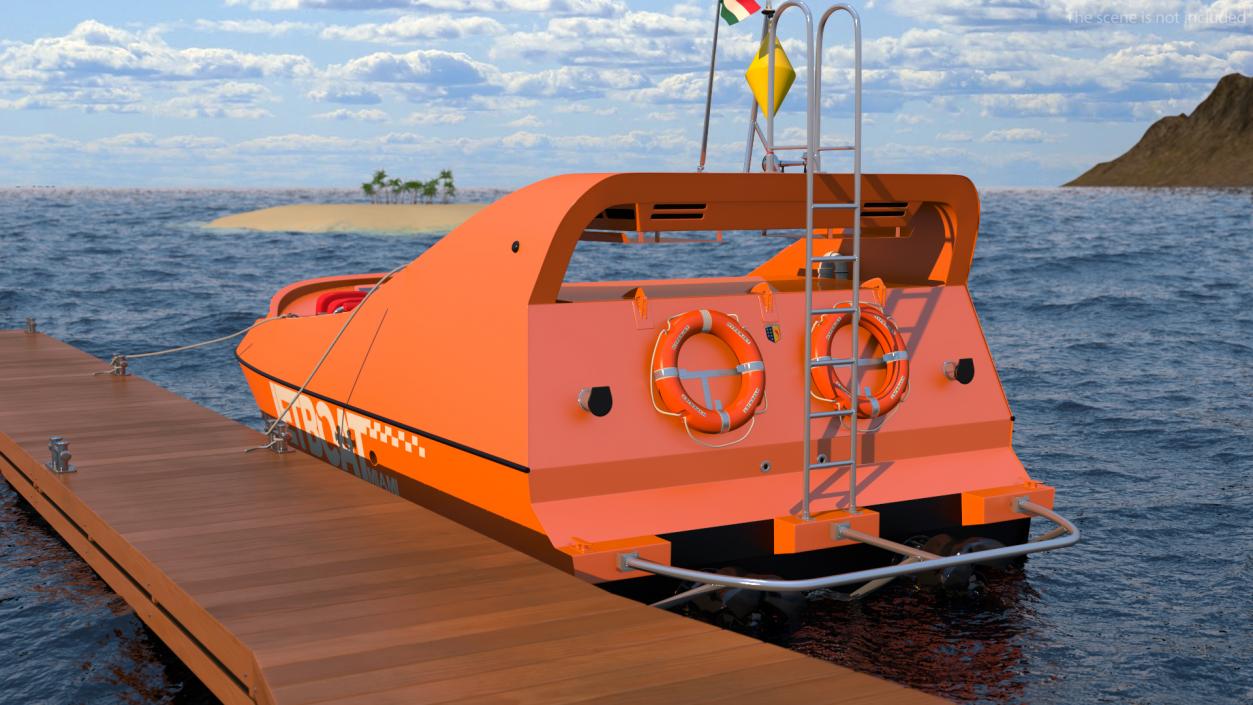 3D Moggaro 950 WJ Adrenalin Boat Orange