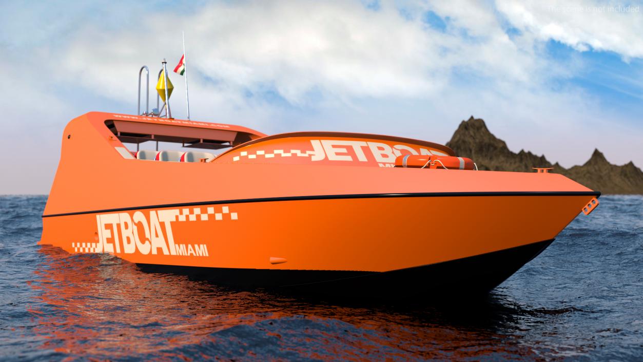 3D Moggaro 950 WJ Adrenalin Boat Orange