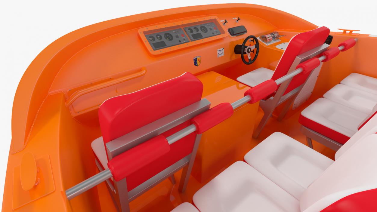 3D Moggaro 950 WJ Adrenalin Boat Orange