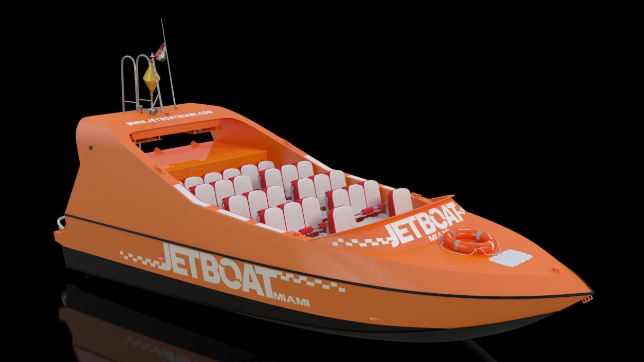 3D Moggaro 950 WJ Adrenalin Boat Orange