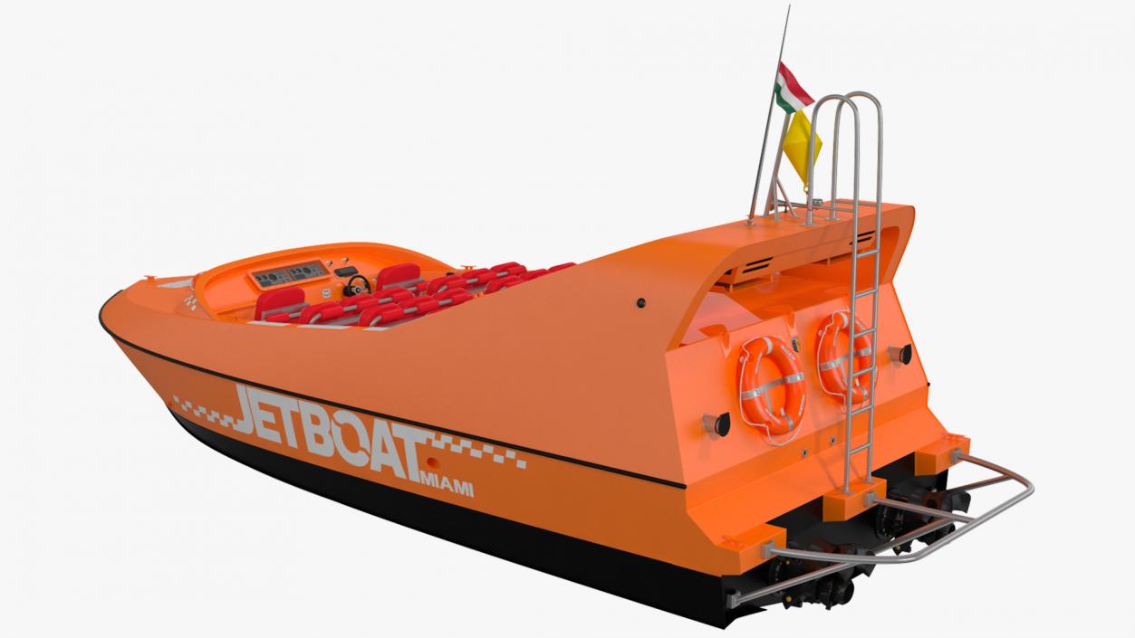 3D Moggaro 950 WJ Adrenalin Boat Orange