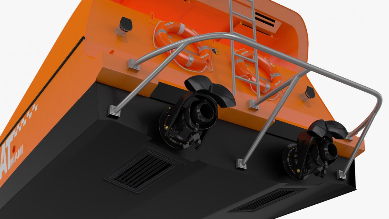 3D Moggaro 950 WJ Adrenalin Boat Orange