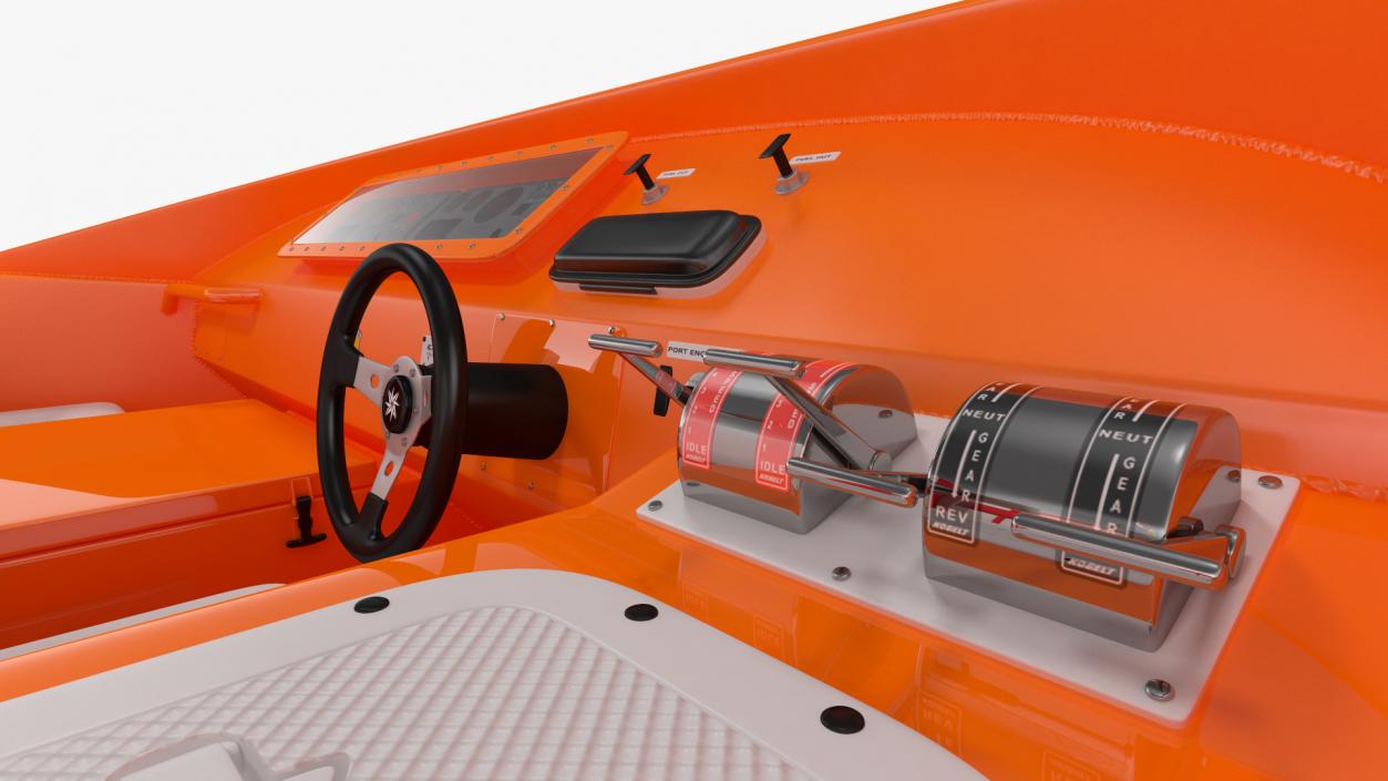 3D Moggaro 950 WJ Adrenalin Boat Orange