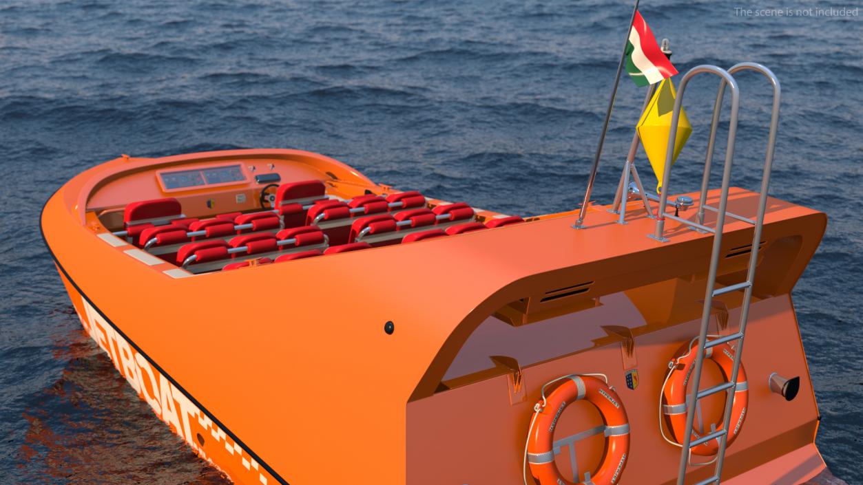 3D Moggaro 950 WJ Adrenalin Boat Orange