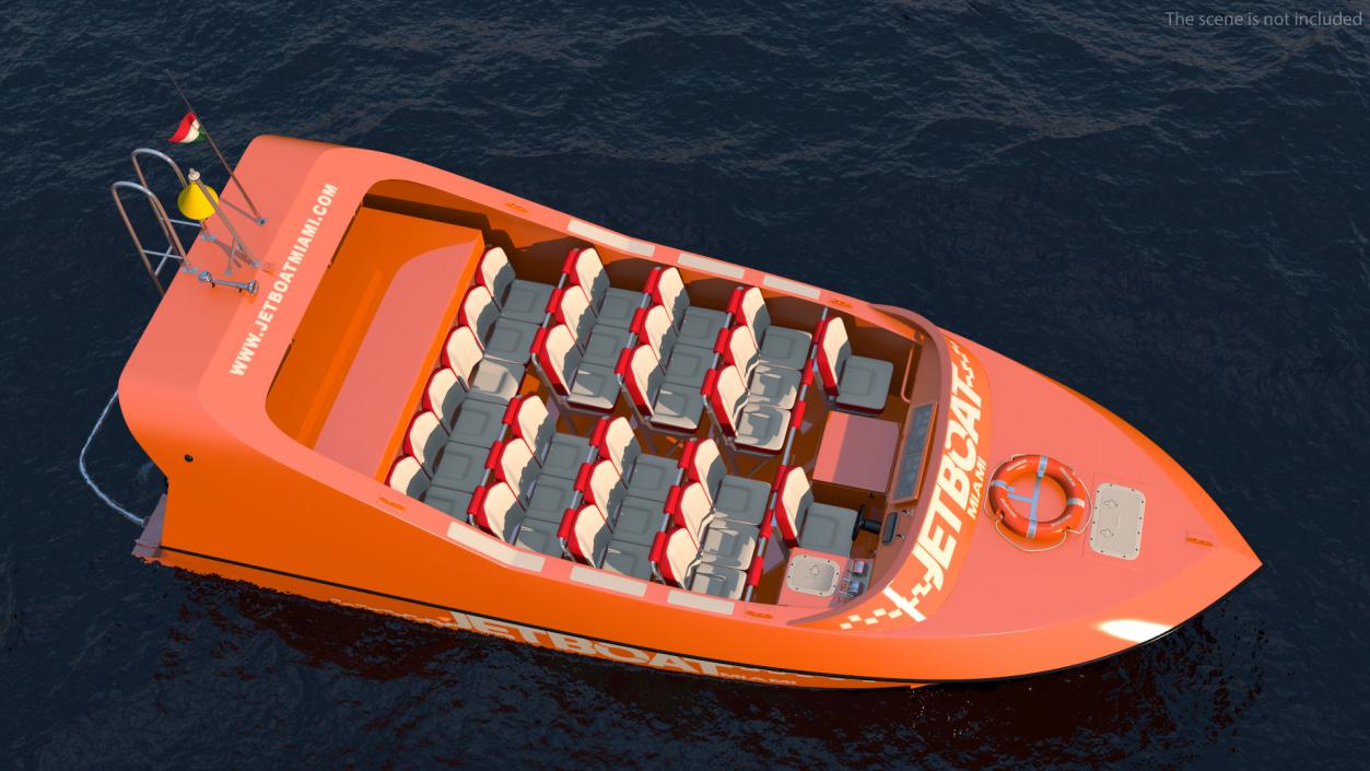 3D Moggaro 950 WJ Adrenalin Boat Orange