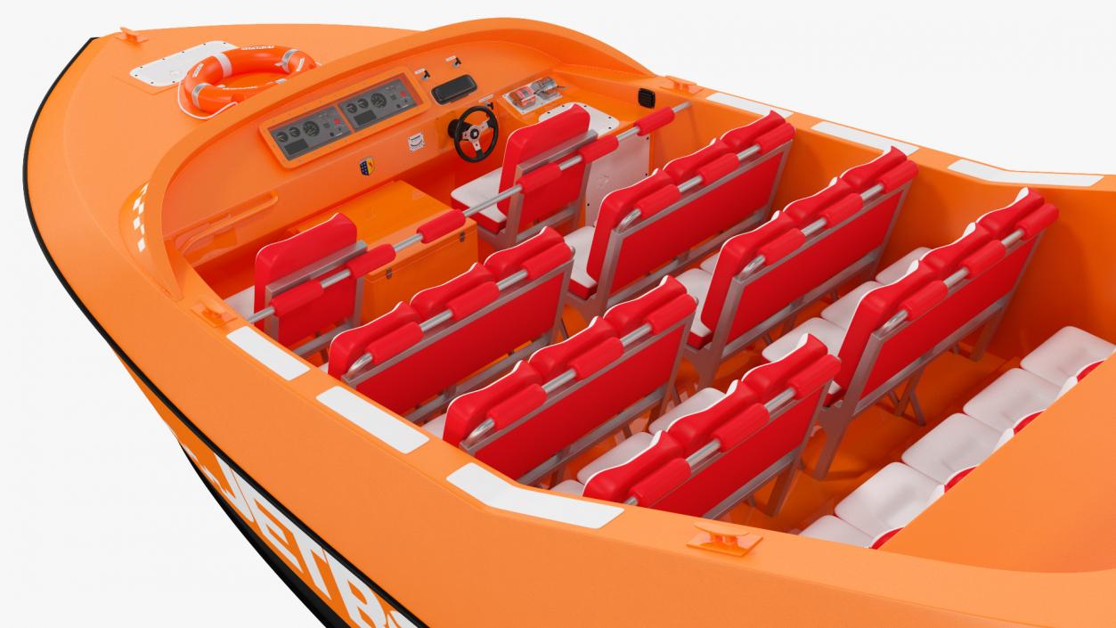 3D Moggaro 950 WJ Adrenalin Boat Orange