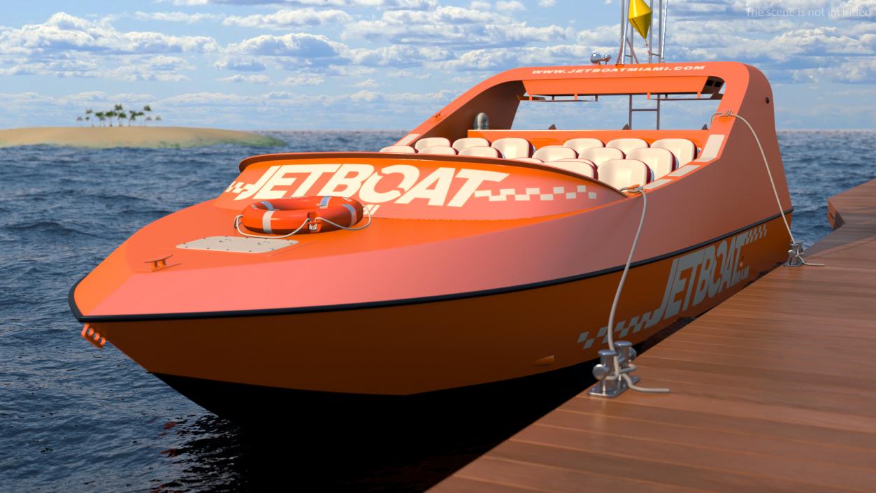 3D Moggaro 950 WJ Adrenalin Boat Orange