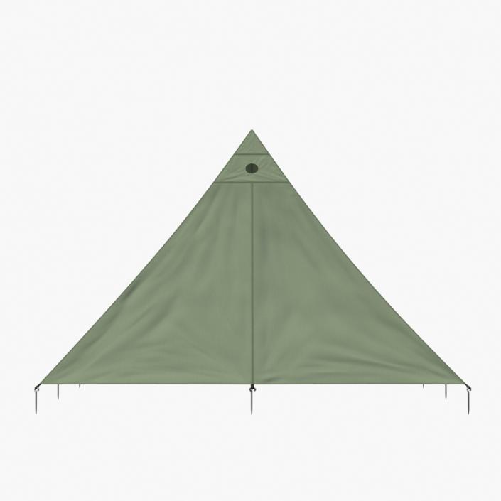 3D Floorless Camping Light Tent model