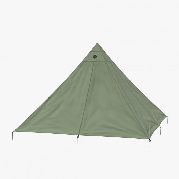 3D Floorless Camping Light Tent model